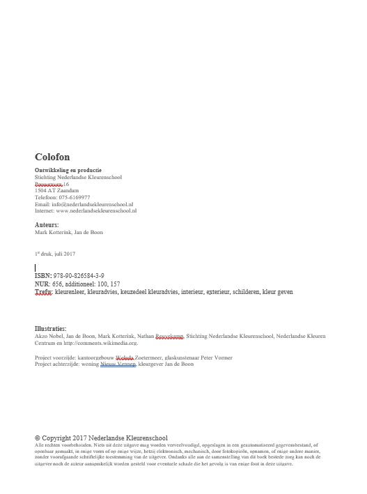 Kleuradvies -Elementaire kleurenleer voor het maken van eenvoudige kleuradviezen- - Afbeelding 3
