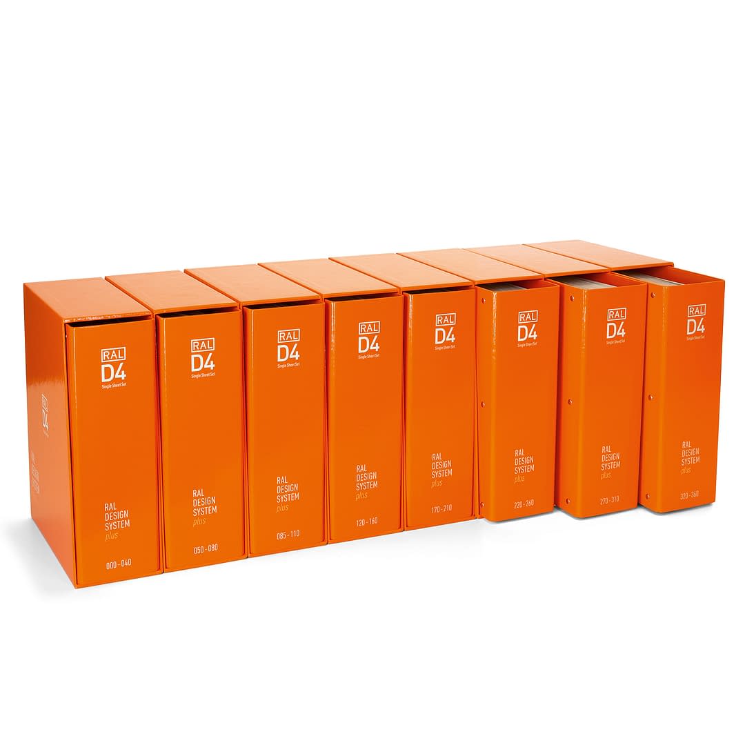 RAL design kleurstalen complete set - Afbeelding 3